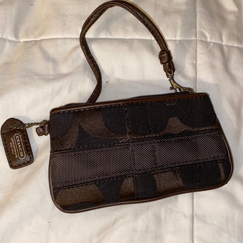 Authentic Coach Wristlet